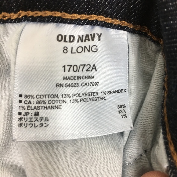 Jean Femme Old Navy The Diva Dark Wash - Taille 8 Regular - Occasion Très Bon État